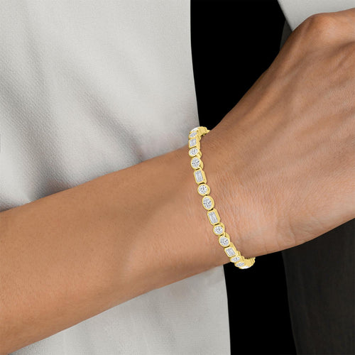 Aria Baguette Fashion Bracelet